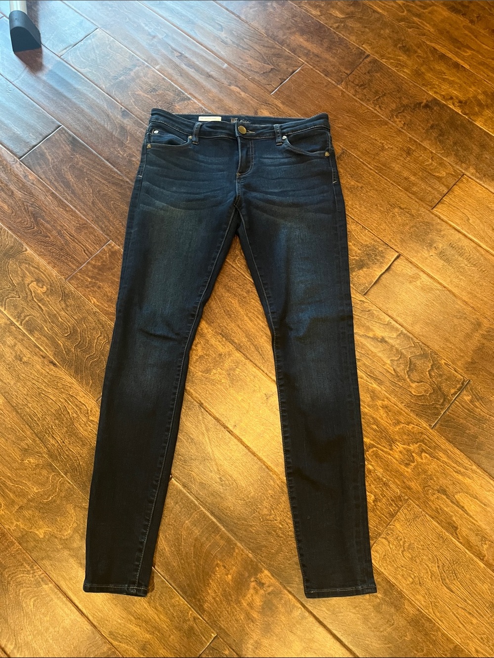 Kut from the Kloth Dark Wash Mia Toothpick Skinny Jeans